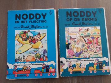 2 unieke Noddy boekjes - Enid Blyton beschikbaar voor biedingen