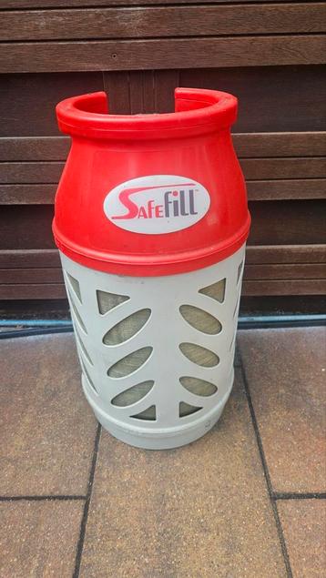 Safefill lichtgewicht gasfles LPG. Met vulnippel beschikbaar voor biedingen