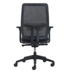 Euroseats Torino Bureaustoel Zwart Netweave NPR1813, Zwart, Nieuw, Ophalen of Verzenden, Bureaustoel