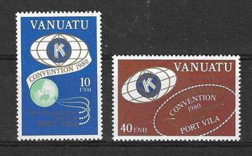 Vanuatu Michel 593-594 postfris beschikbaar voor biedingen