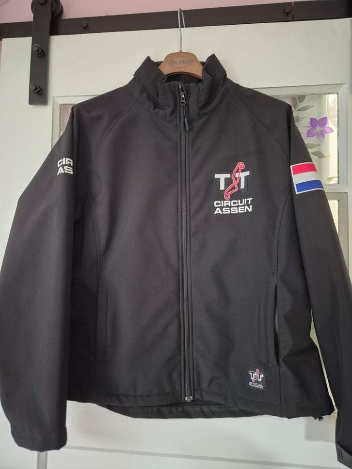 TT Circuit Assen damesjas maat 42/44, Kleding | Dames, Jassen | Zomer, Zo goed als nieuw, Maat 42/44 (L), Zwart, Ophalen of Verzenden