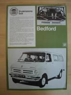 Bedford CF Brochure ca 1970 Vermeulen Hollandia, Zo goed als nieuw, Overige merken, Ophalen, Bedford