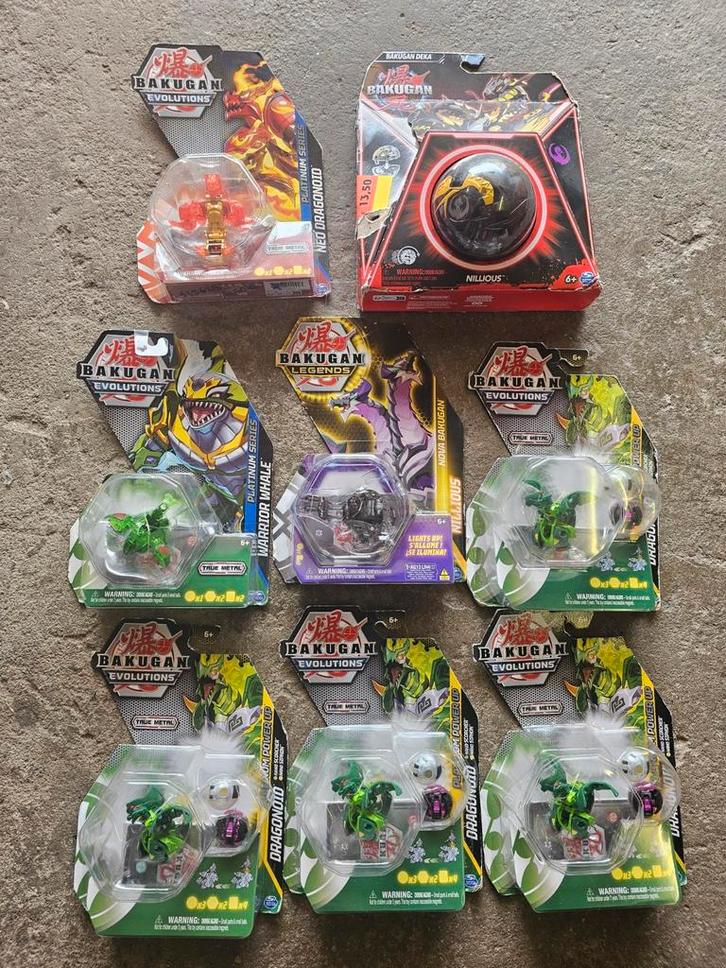 Bakugan Collectie - Nieuw in Verpakking!, Kinderen en Baby's, Speelgoed | Actiefiguren, Nieuw, Ophalen of Verzenden