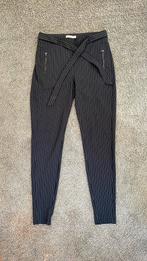 Zwarte broek met krijtstreep van Studio Anneloes, maat L, Ophalen of Verzenden, Zo goed als nieuw, Zwart, Lang