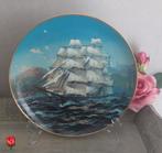 Wandbord Challenge zeilschip van Franklin Porcelain 23 cm, Ophalen of Verzenden, Zo goed als nieuw