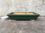 Bonsai schaal 14x8,5x3,5cm ****, Tuin en Terras, Ophalen of Verzenden, Zo goed als nieuw, Overige vormen, Aardewerk