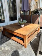 Volle zware teak salontafel, Minder dan 50 cm, 100 tot 150 cm, 100 tot 150 cm, Teakhout