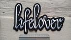 Lifelover embroidered backpath 27x29.5 cm patch, Verzenden, Nieuw, Kleding