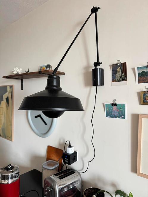 Industriële Lumidora Wandlamp, Huis en Inrichting, Lampen | Wandlampen, Zo goed als nieuw, Metaal, Ophalen of Verzenden