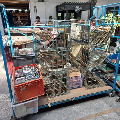 GIGA OPRUIMING LANGSPEELPLATEN, LP'S, ELPEES, CD'S, Antiek en Kunst, Curiosa en Brocante, Ophalen