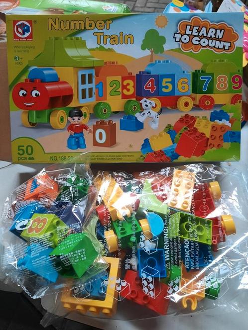 EDUCATIEVE TEL TREIN ( LEER TELLEN ), Kinderen en Baby's, Speelgoed | Educatief en Creatief, Nieuw, Rekenen, Ophalen