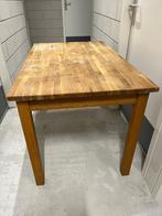 houten tafel 119 x 74 x 74 cm, 50 tot 100 cm, 100 tot 150 cm, Gebruikt, Rechthoekig