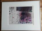 Hans Vredegoor, Uitzicht van een zwemmer. Ets. 8/35. 1985., Antiek en Kunst, Ophalen