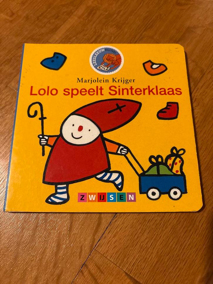 Lolo speelt Sinterklaas - Marjolein Krijger, Boeken, Kinderboeken | Baby's en Peuters, Zo goed als nieuw, 2 tot 3 jaar, Ophalen of Verzenden