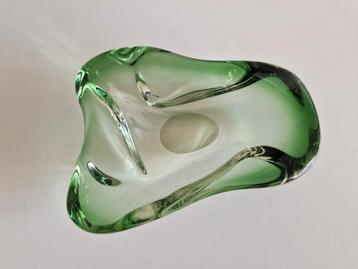 Murano schaaltje, groen.  beschikbaar voor biedingen