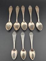 Vintage Zilveren Lepels Set alles gekeurd zwaardje, Ophalen of Verzenden