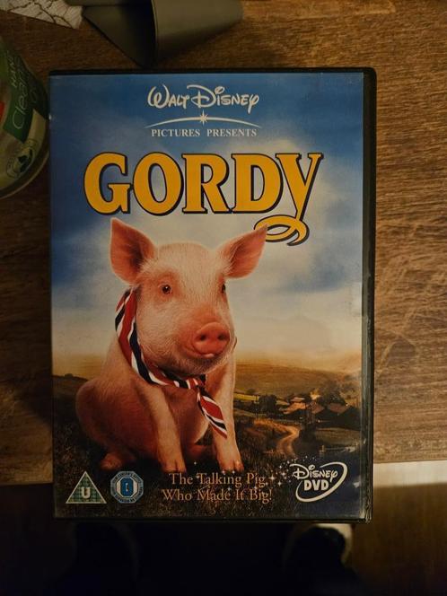 dvd : gordy, Cd's en Dvd's, Dvd's | Kinderen en Jeugd, Zo goed als nieuw, Film, Avontuur, Ophalen of Verzenden