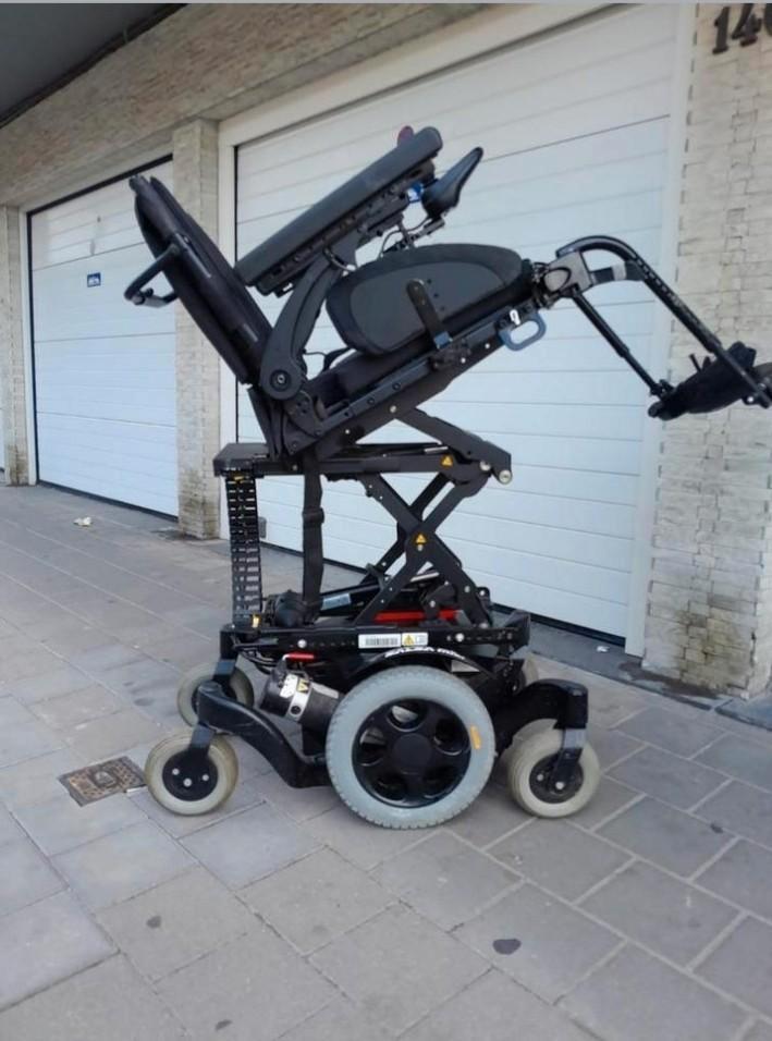 Elektrische rolstoel scootmobiel Quickie Salsa mobilité, Diversen, Rolstoelen, Zo goed als nieuw, Elektrische rolstoel, Ophalen of Verzenden