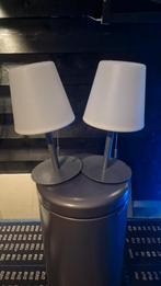 Tafel lampen oplaadbaar full collor, Huis en Inrichting, Lampen | Tafellampen, Ophalen, Zo goed als nieuw, Minder dan 50 cm
