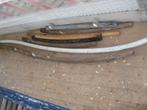 Trapleuningen, 8 stuks met houders/beugels, Doe-het-zelf en Verbouw, Ladders en Trappen, Ophalen, Gebruikt