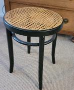 Vintage zwarte kruk (Thonet), Ophalen, Gebruikt, Hout