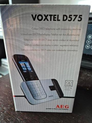 AEG Voxtel D575 DECT telefoon beschikbaar voor biedingen
