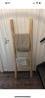 Houten trapje - sober en stoer - decoratief, Huis en Inrichting, Woonaccessoires | Overige, Ophalen, Zo goed als nieuw