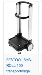 Festool SYS-Roll 100 Transportwagen, Doe-het-zelf en Verbouw, Transportwagens, Minder dan 60 liter, Ophalen, Zo goed als nieuw