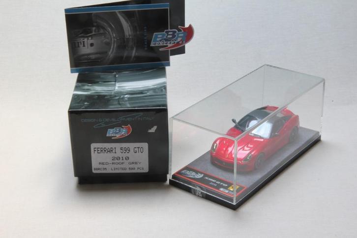 Ferrari 599 GTO 2010 BBRC35, Hobby en Vrije tijd, Modelauto's | 1:43, Zo goed als nieuw, Auto, Overige merken, Ophalen of Verzenden