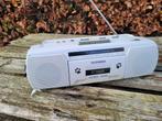 vintage draagbare radio cassettedeck telefunken, Audio, Tv en Foto, Radio's, Ophalen of Verzenden, Zo goed als nieuw, Radio