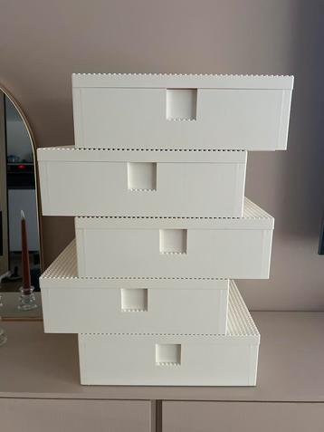 IKEA BYGGLEK LEGO Opbergbakken - 5 Stuks beschikbaar voor biedingen