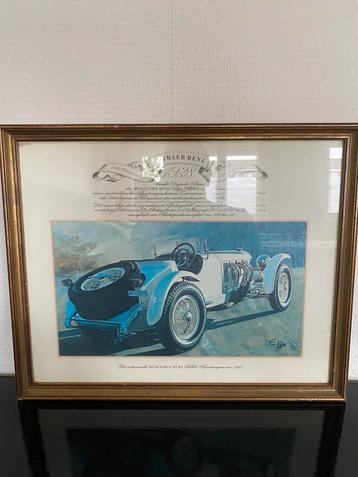 Excl. Litho/foto van een Daimler Benz voor de verzamelaar! beschikbaar voor biedingen