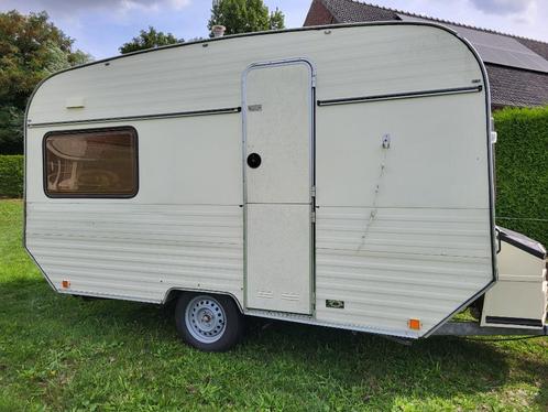 Caravan retro/ vintage, 3 slaapplaatsen, lichtgewicht, Caravans en Kamperen, Caravans, Particulier, tot en met 3, 500 - 750 kg