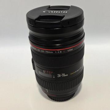 Canon EF 24-70 mm f/2.8 L USM I, technisch prima, met gebrui beschikbaar voor biedingen