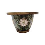 Vintage Chinees Cloisonne bloempot, Antiek en Kunst, Ophalen of Verzenden