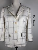 Max Mara Blazer 100% linnen (mt: 40) 18,4/7976, Maat 38/40 (M), Wit, Max Mara, Max Mara