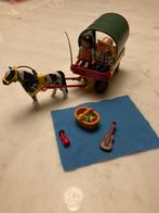 Playmobil 6948 (5686) pony en huifkar met kindjes, Ophalen of Verzenden, Zo goed als nieuw, Complete set