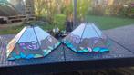 Tiffany Hanglampen Set, Huis en Inrichting, Lampen | Hanglampen, Ophalen of Verzenden, Zo goed als nieuw, Minder dan 50 cm, Tiffany
