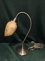 Stijlvolle tafellamp met mondgeblazen glas – EDI Light, Huis en Inrichting, Lampen | Tafellampen, Ophalen of Verzenden, Zo goed als nieuw