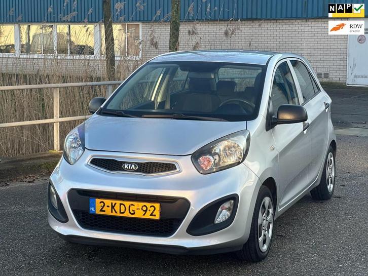 Kia Picanto 1.0 CVVT ISG Airco!5-deurs!NAP!1 jaar APK!, Auto's, Kia, Bedrijf, Te koop, Picanto, ABS, Airbags, Airconditioning