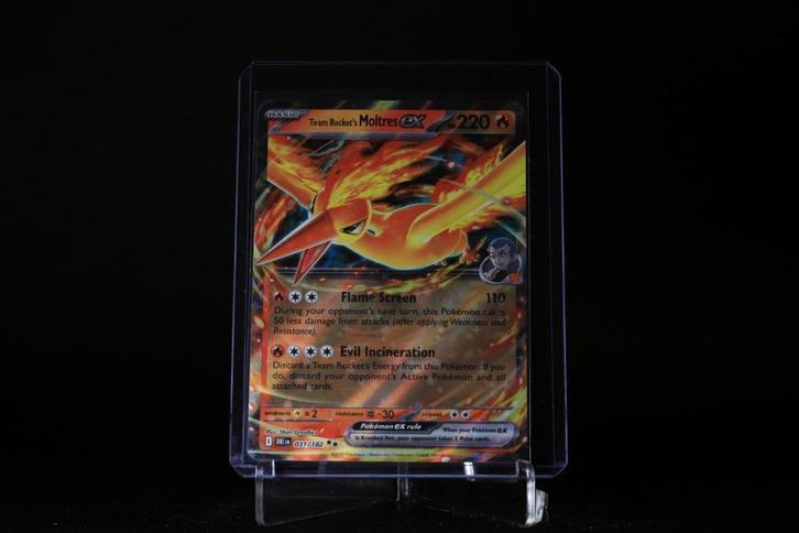 Team Rocket’s Moltres EX (2016) – XY Generations – 31/182, Hobby en Vrije tijd, Verzamelkaartspellen | Pokémon, Zo goed als nieuw
