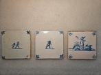 Delfsblouwe tegels., Antiek en Kunst, Ophalen of Verzenden