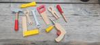 Janod Brico'Kids houten gereedschapsset, Ophalen of Verzenden, Zo goed als nieuw, Bouwen