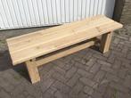 Eikenhouten tuinbank, Ophalen of Verzenden, Zo goed als nieuw, Hout