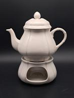 Theepot met warmer Manoir Villeroy en boch, Huis en Inrichting, Keuken | Servies, Overige typen, Ophalen of Verzenden, Zo goed als nieuw