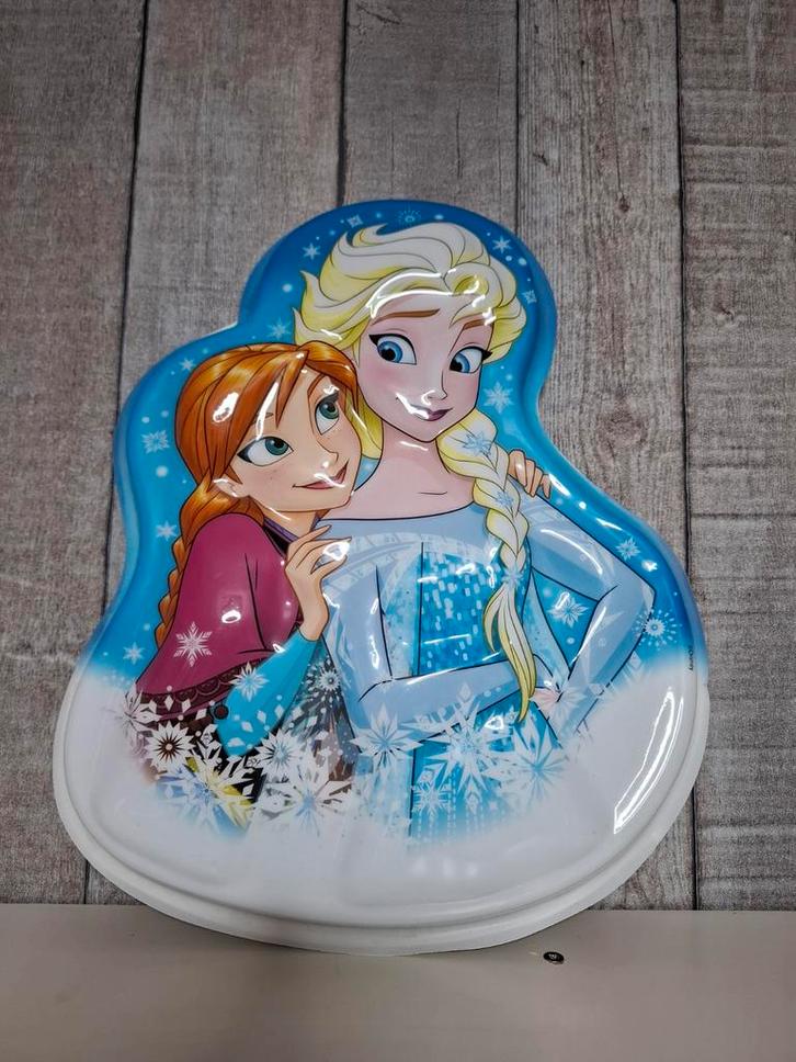 Frozen lamp - Anna & Elsa (320), Kinderen en Baby's, Kinderkamer | Inrichting en Decoratie, Zo goed als nieuw, Wanddecoratie, Ophalen of Verzenden