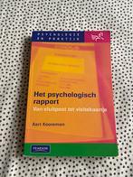 Het psychologisch rapport, Ophalen of Verzenden, Beta, Zo goed als nieuw, HBO