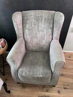 Fauteuil taupe/beige, Huis en Inrichting, Fauteuils, Ophalen, Gebruikt, 75 tot 100 cm, 50 tot 75 cm