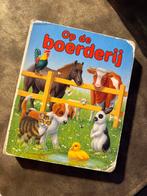 Op de boerderij - kinderboek, Boeken, Kinderboeken | Baby's en Peuters, Ophalen of Verzenden, Gelezen, Uitklap-, Voel- of Ontdekboek