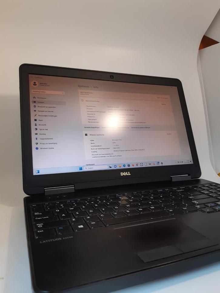 Dell Latitude e554, Computers en Software, Windows Laptops, Zo goed als nieuw, 14 inch, SSD, 2 tot 3 Ghz, 8 GB, Qwerty, Ophalen of Verzenden